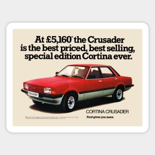 FORD CORTINA CRUSADER - 80s ad Magnet